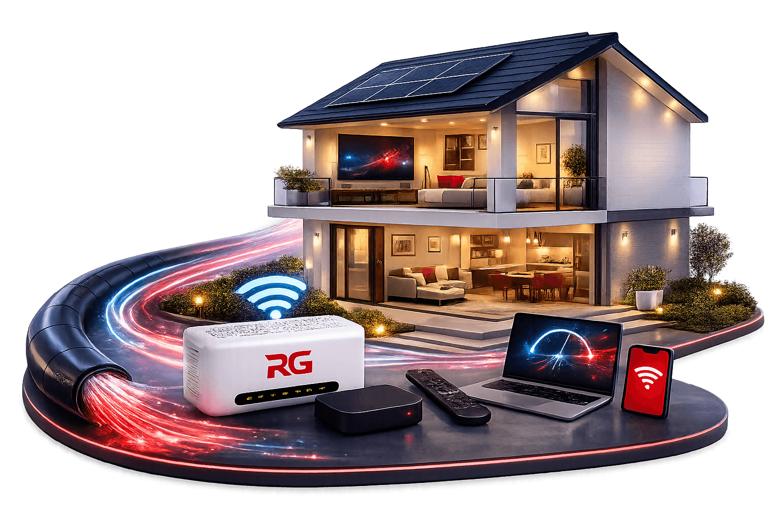 Renu Giga Fiber Smart Home